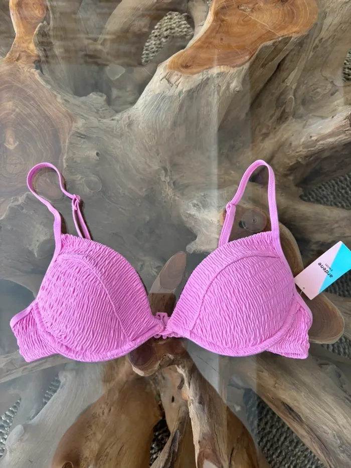 Haut de maillot de bain Ardene rose