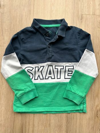 Polo manches longues garçon Tex 2/3 ans