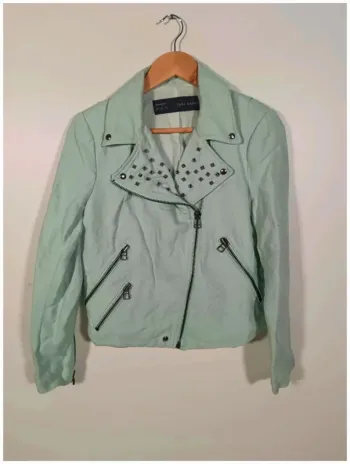 Veste menthe Zara 40