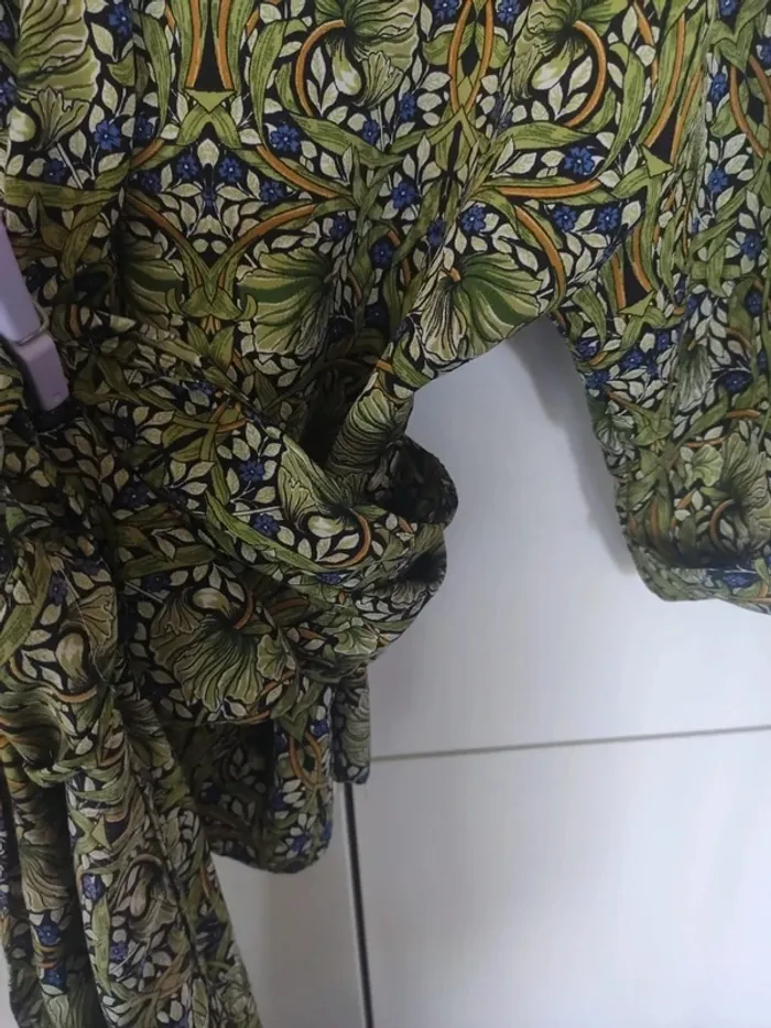 Mango chemisier cache coeur S - photo numéro 4