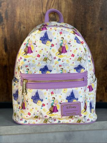 Sac à dos Loungefly Raiponce Disney neuf