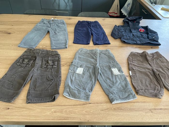 Lot vêtements hiver garçon taille 12 mois