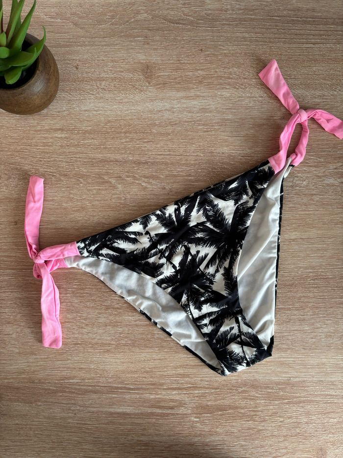 Bas de maillot calzedonia imprimé tropical taille S - photo numéro 2