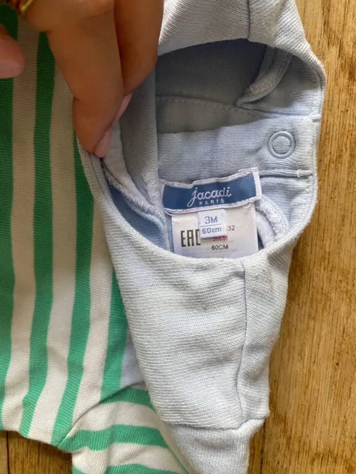 Teeshirt et pantalon 3 mois - photo numéro 2