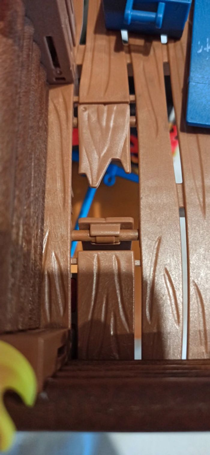 Entrée de fort avec nordistes attaqués playmobil - photo numéro 15