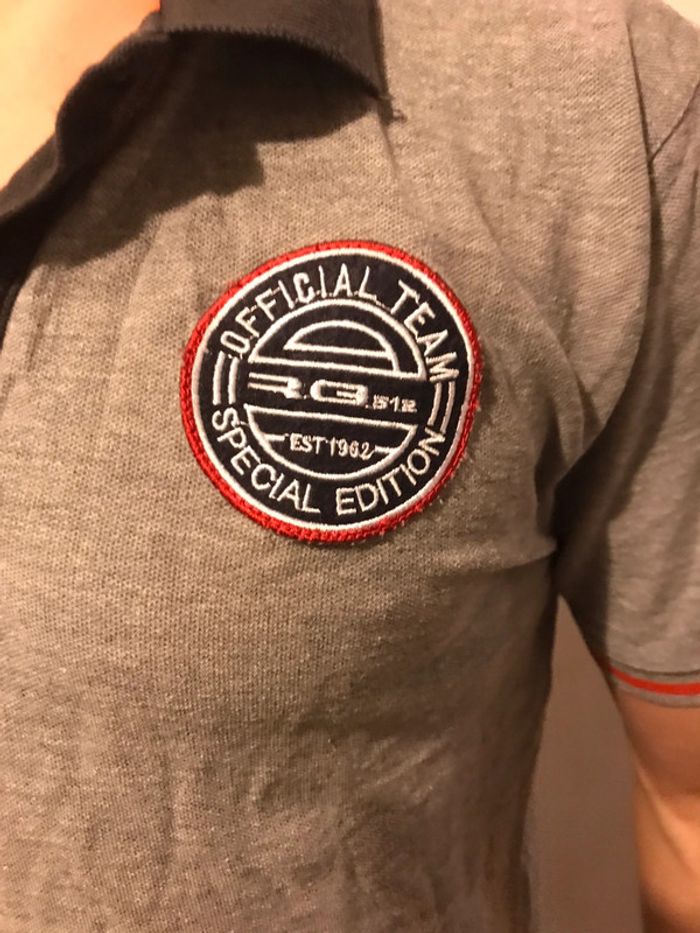 T-shirt/Polo gris RG512 taille M édition limité - photo numéro 4