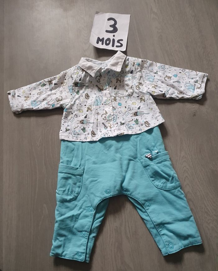 Ensemble 3mois garçon