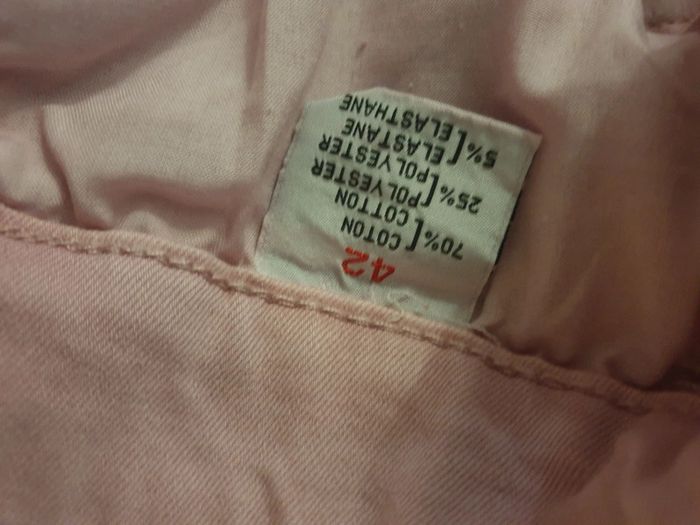 2 Pantalons Droits Coton Elasthane Renatto Bene Taille 42 - photo numéro 7