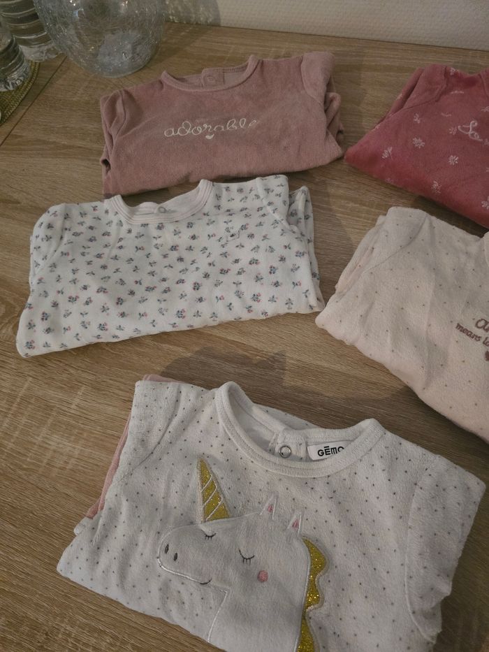 Lots 5 pyjamas taille 9 mois - photo numéro 3