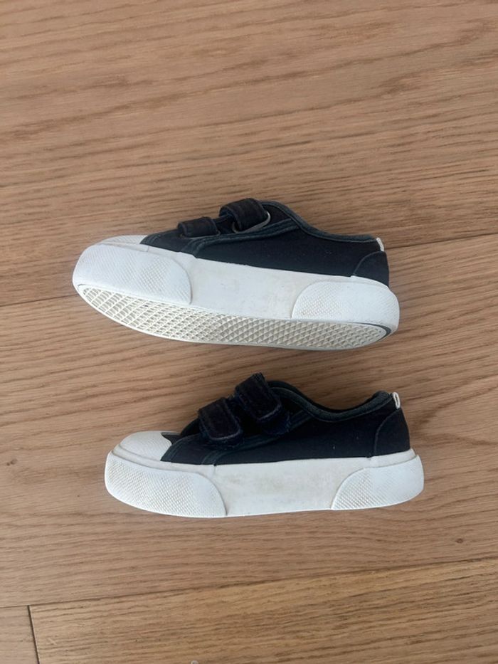 Baskets en toile bleu marine - Monoprix Kids - photo numéro 2