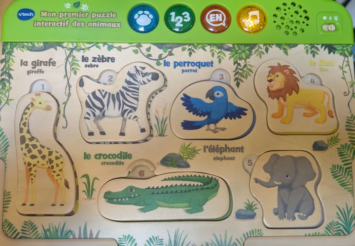 Puzzle interactif vtech