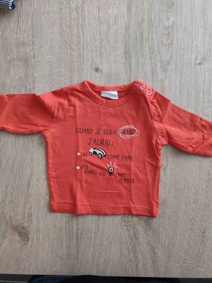 Maillot 1 mois kiabi