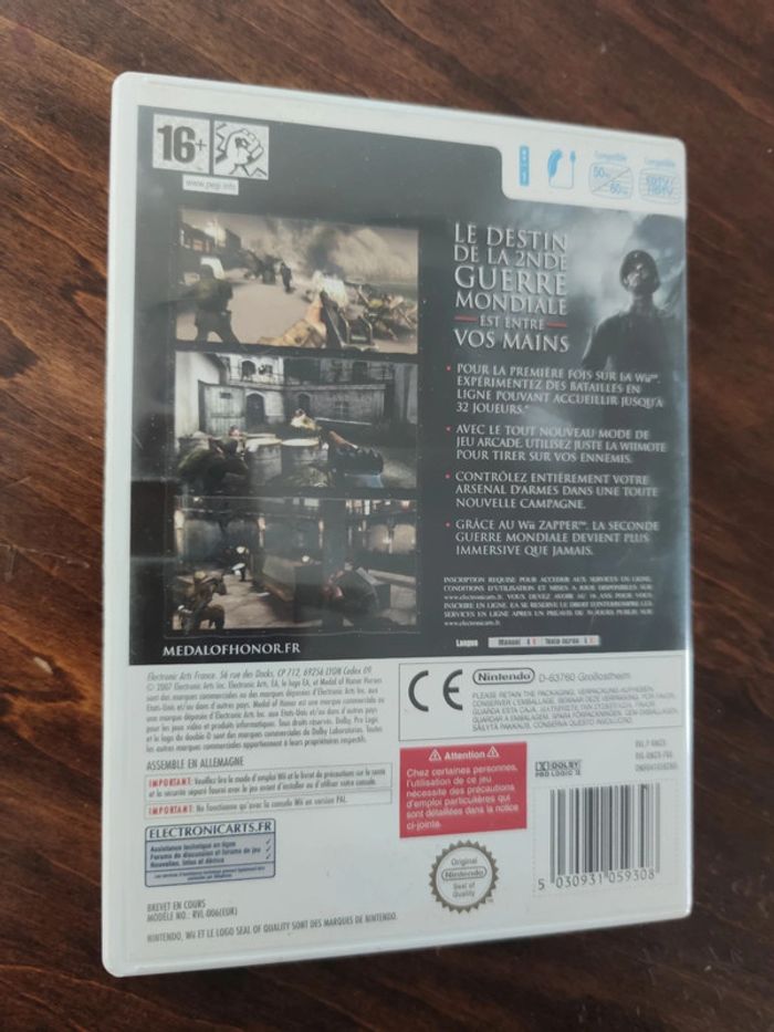 Jeu Wii Medal of honor Heroes 2 - photo numéro 3