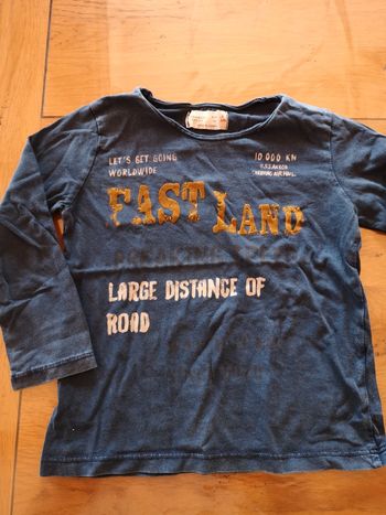 Maillot manches longues 4 ans garçon