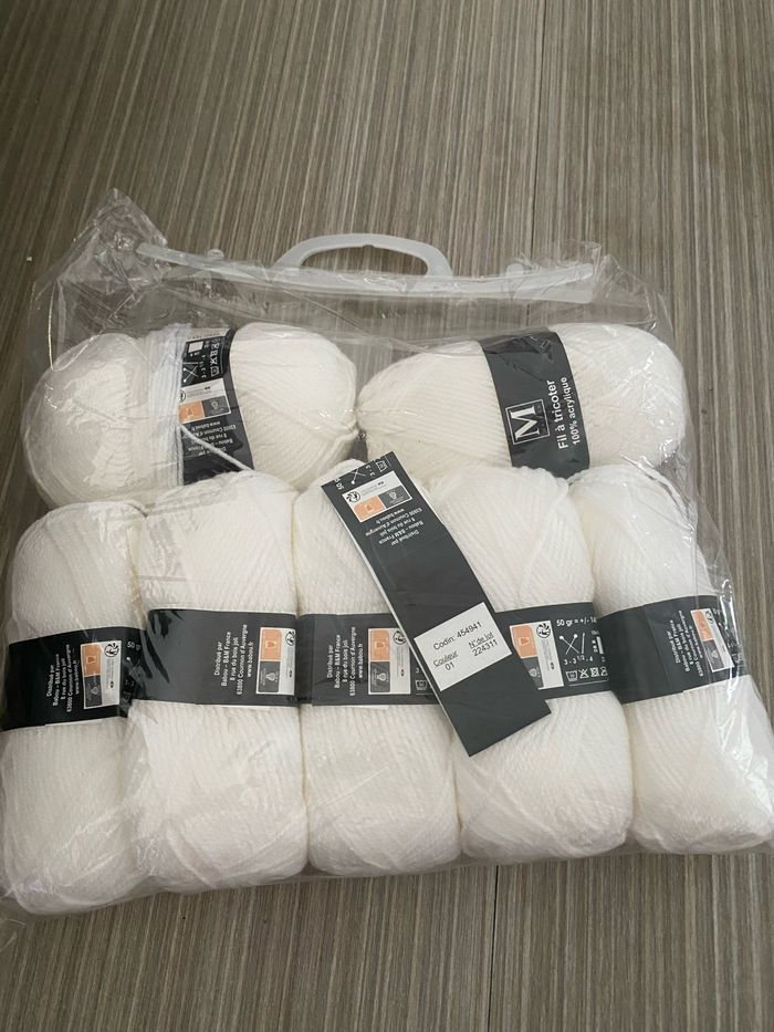 lot pelotes de laine