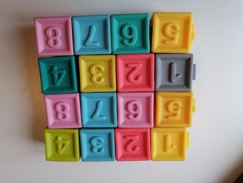 cubes sensoriel