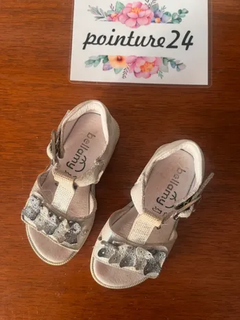 Sandales en cuir bellamy 24