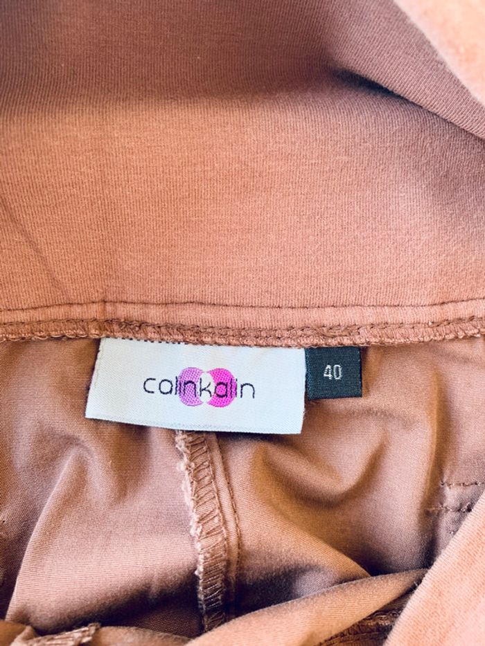 Jupe courte de grossesse en toile T40 - photo numéro 2