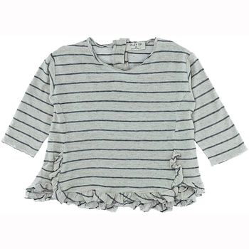 T-Shirt à manches longues 6 mois en coton bio et lin Play Up