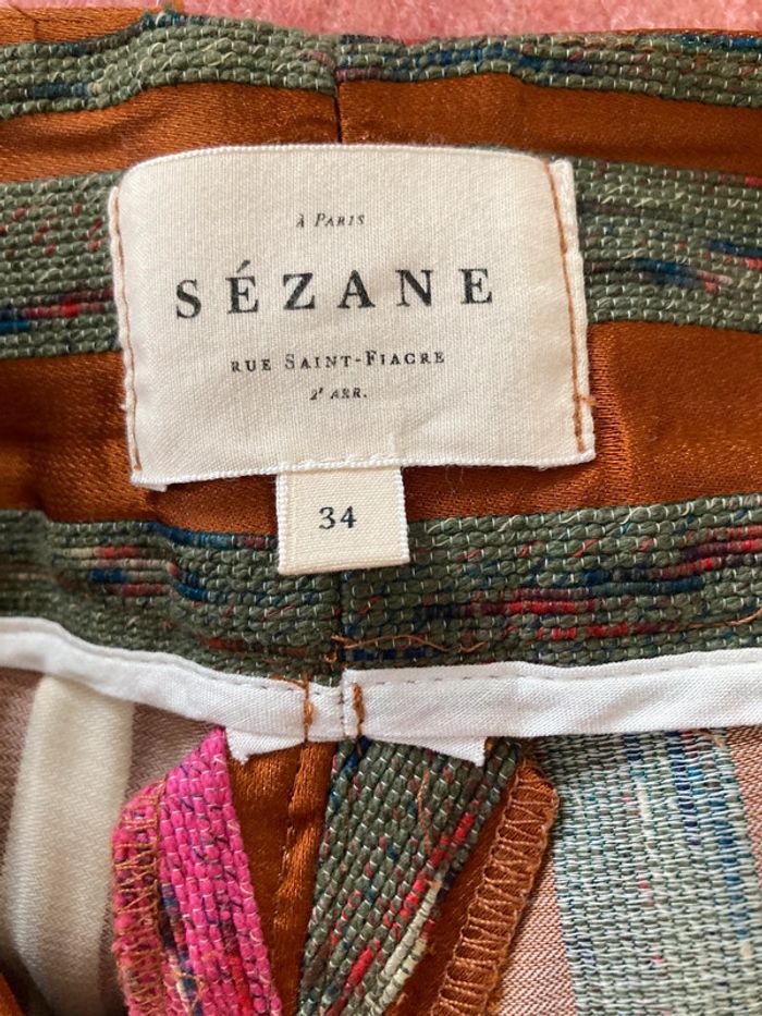 Pantalon à rayures Sezane - photo numéro 5