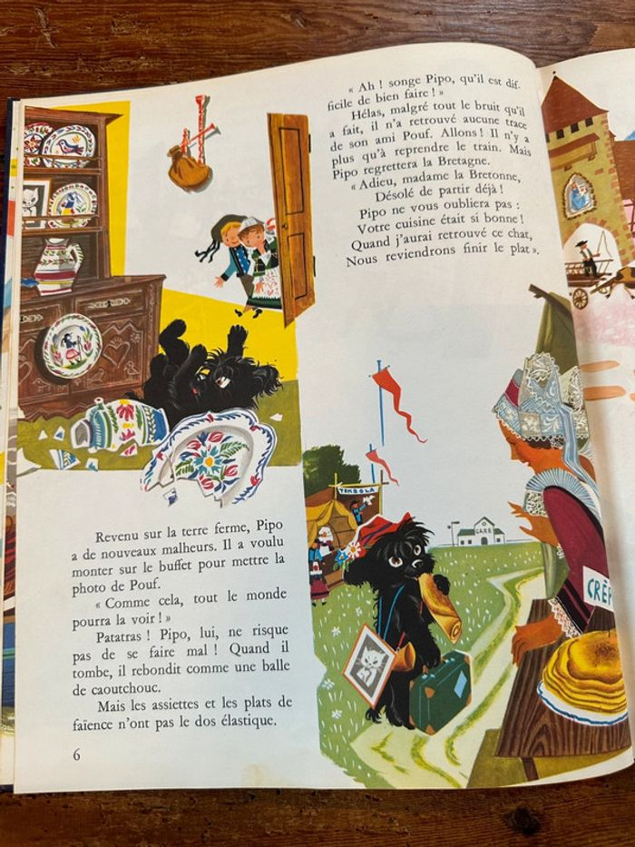 Grand album recueil Les trésors de Pierre Probst livre Caroline Hachette bd ancien - photo numéro 8