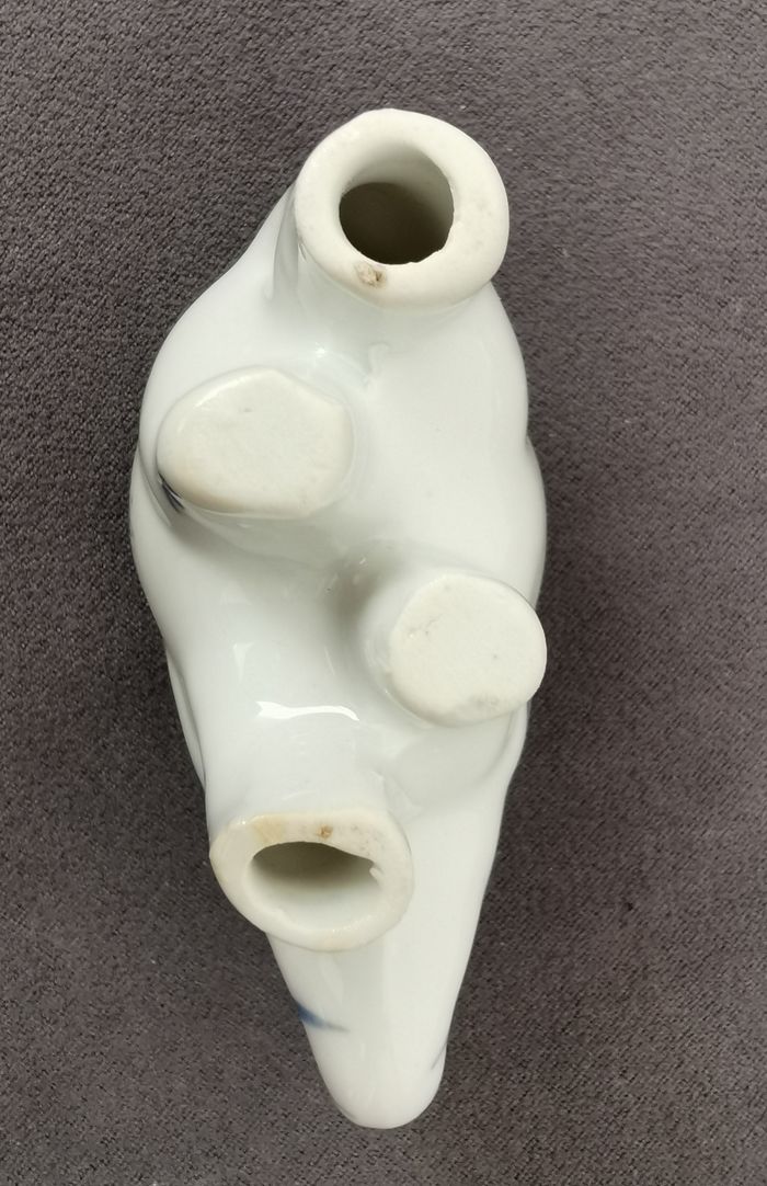 4 éléphants porcelaine bleus et blancs - photo numéro 10