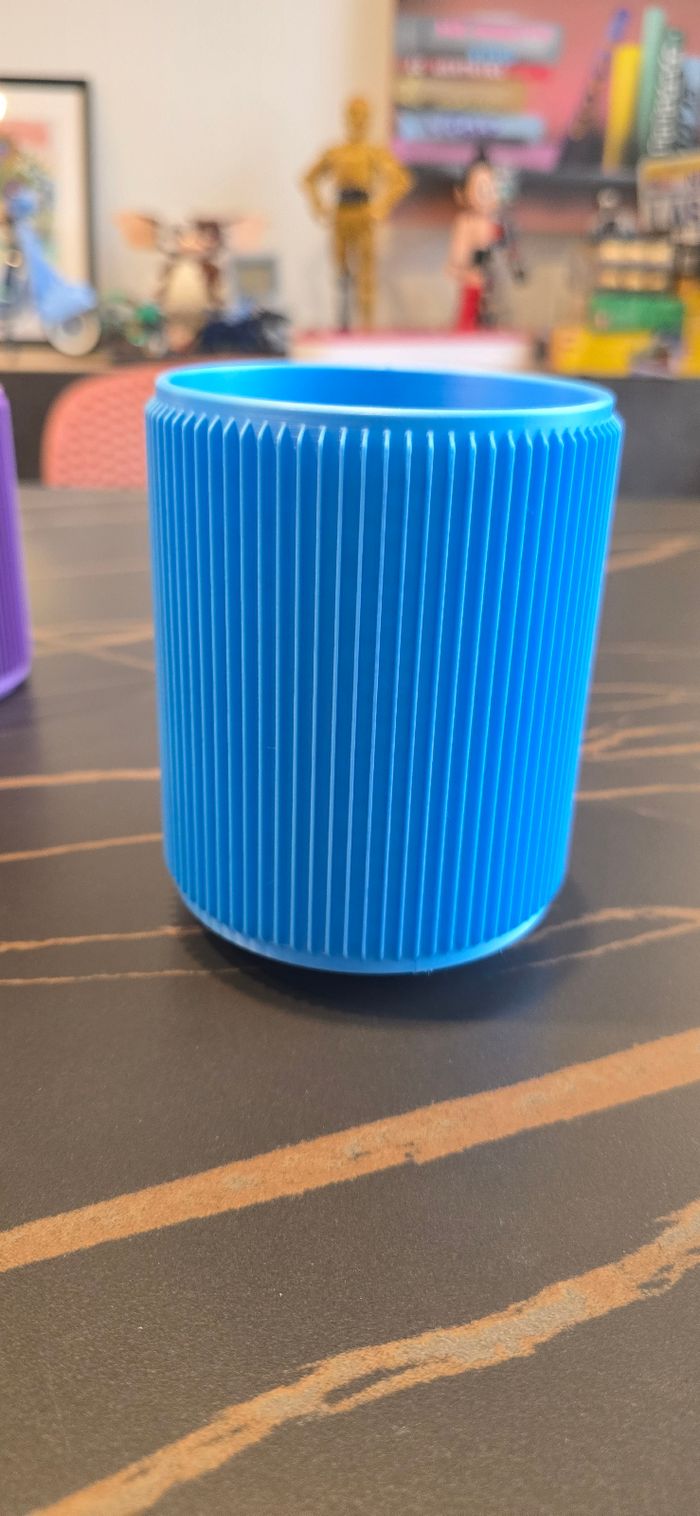 Pot à crayons Legami bleu clair - photo numéro 3