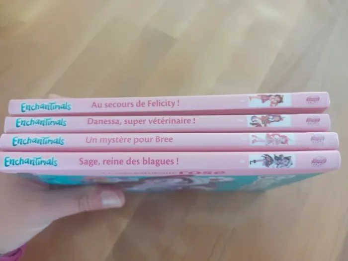 Livres Enchantimals bibliothèque rose - photo numéro 3