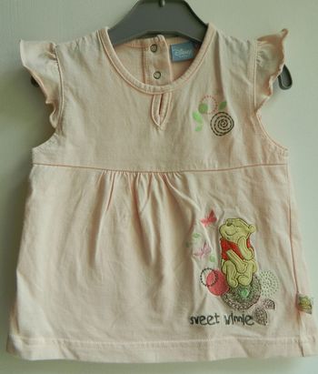 T shirt manches courtes "Winnie l'ourson" de Disney T 12 mois