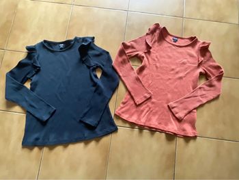 Lot t shirts fille 10 ans