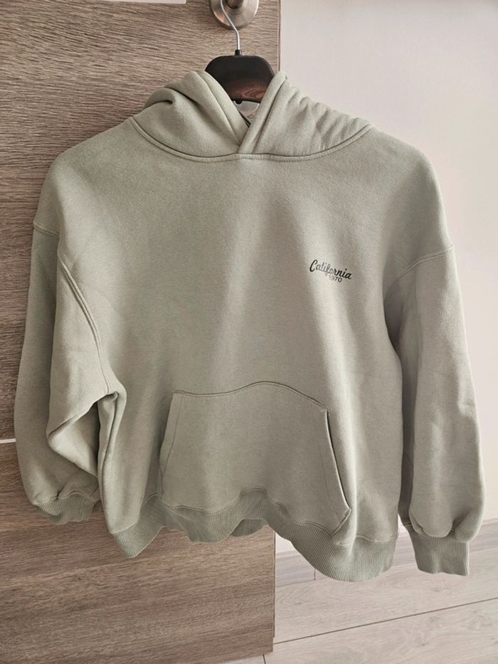 Sweat vert fille zara 9 10 ans