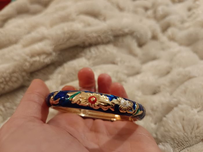 Bracelet cloisonné femme neuf - photo numéro 4