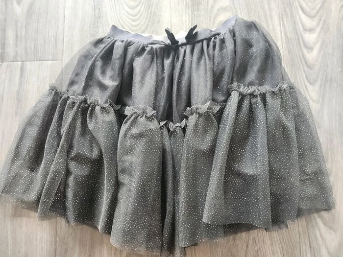 Jupe à volant pailletée H&M
