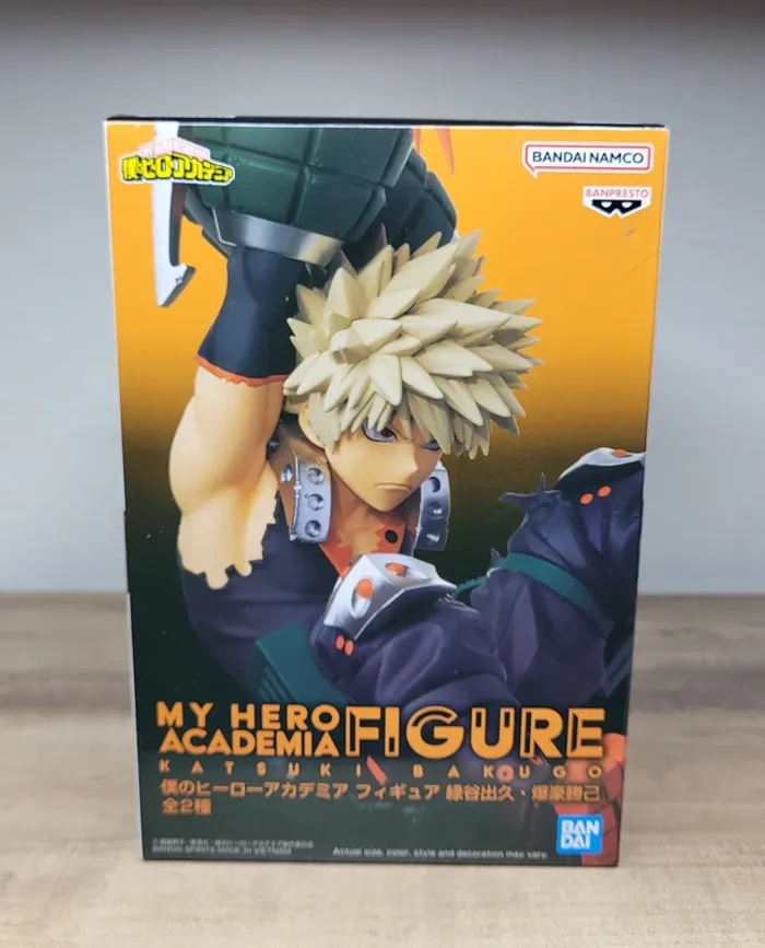 My Hero Academia Figure Katsuki Bakugo Banpresto Bandai Namco