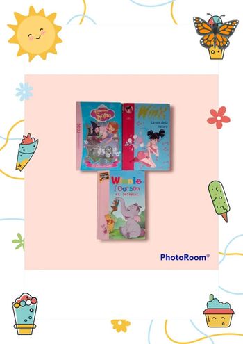 3 livres bibliothèque rose