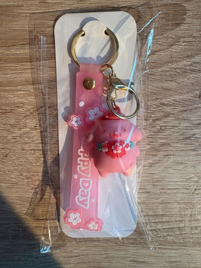 Porte clés pom pom purin - photo numéro 2