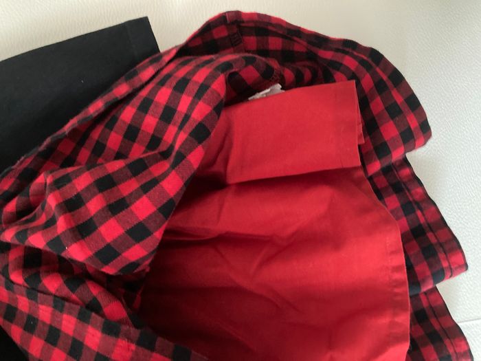 robe carreaux rouges et noirs fille 4 ans - photo numéro 4