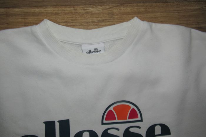 SWEAT SHIRT BLANC "ELLESSE" - TAILLE XS - n°03 - photo numéro 3