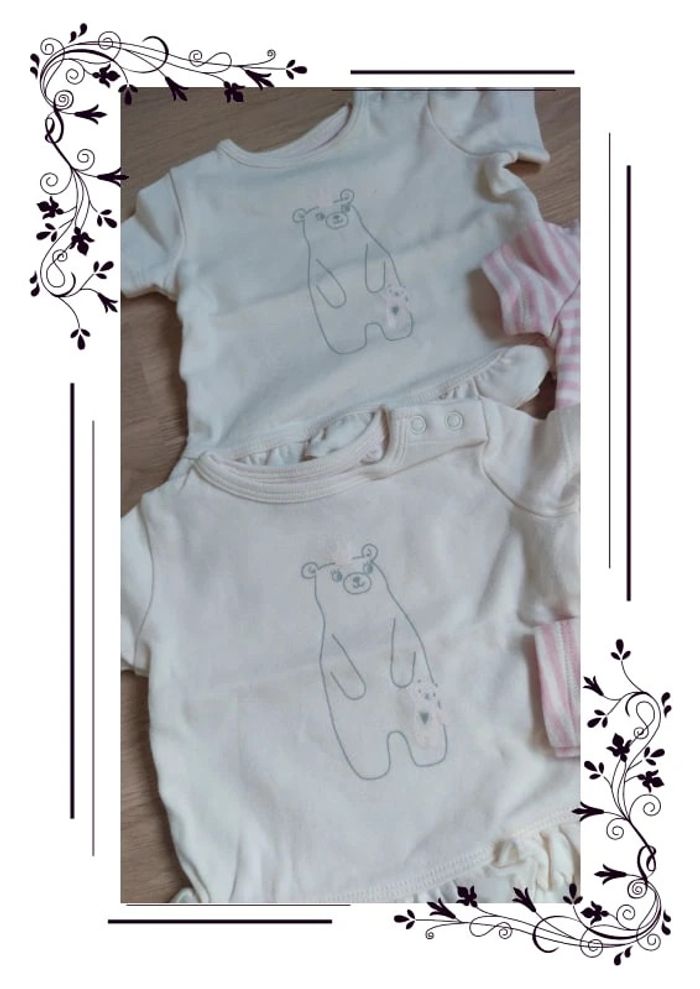 Lot 4 shirt bébé - photo numéro 3