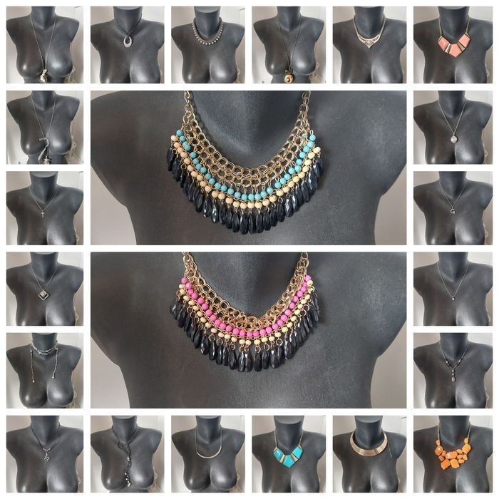 Gros lot bijoux + de 70 (boucles d'oreilles, bracelets, bagues, colliers) H&M Claire's Yves Rocher idéal lot revendeur 💍