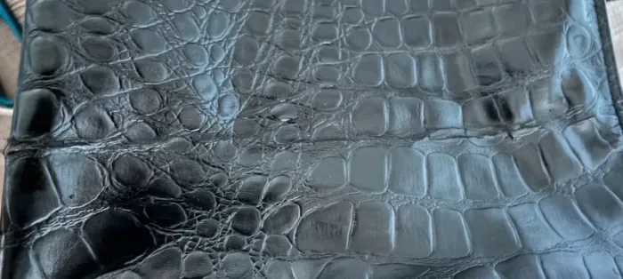 👜 petit sac à main aspect crocco noir - photo numéro 11