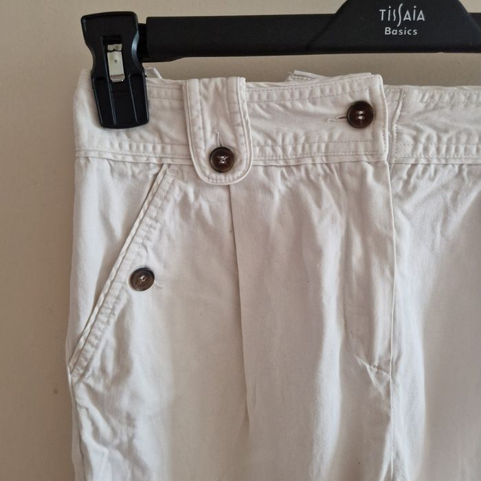 T36 Pantacourt blanc - photo numéro 2