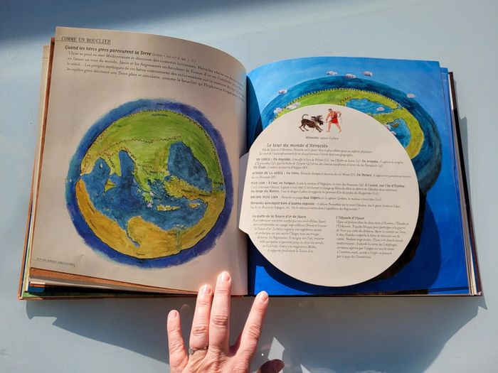 Superbe livre animé à flaps 🌎 Le Livre des Terres imaginées 🌐 68 - photo numéro 12