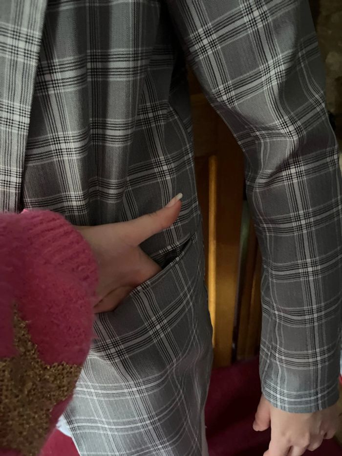 Blazer à carreaux - photo numéro 4