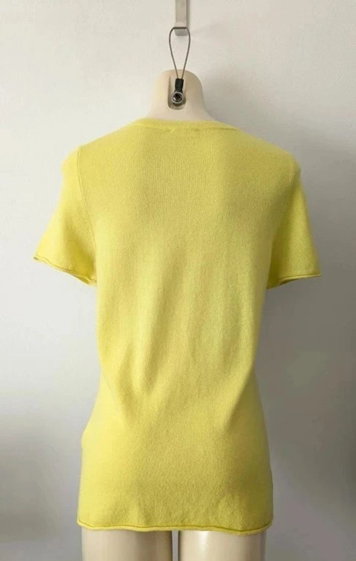 T-shirt en laine et cachemire - Peter Hahn - taille 40/42 - photo numéro 2