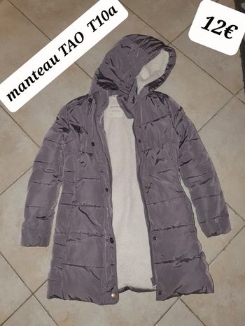 Manteau chaud Tape à l'œil