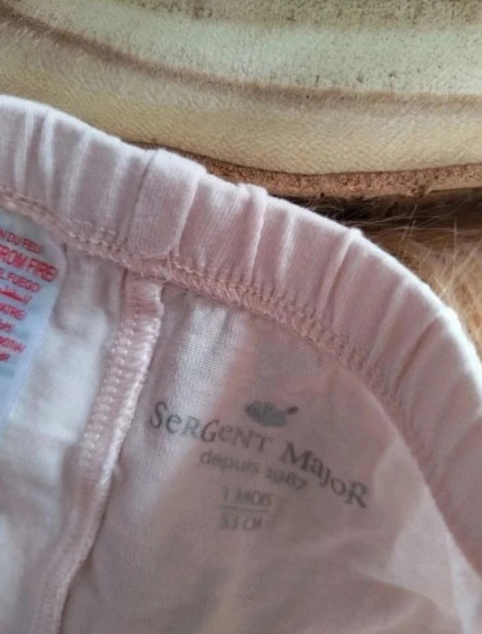 Ensemble complet 5 pièces sergent major fille 1 mois 🎀 - photo numéro 10