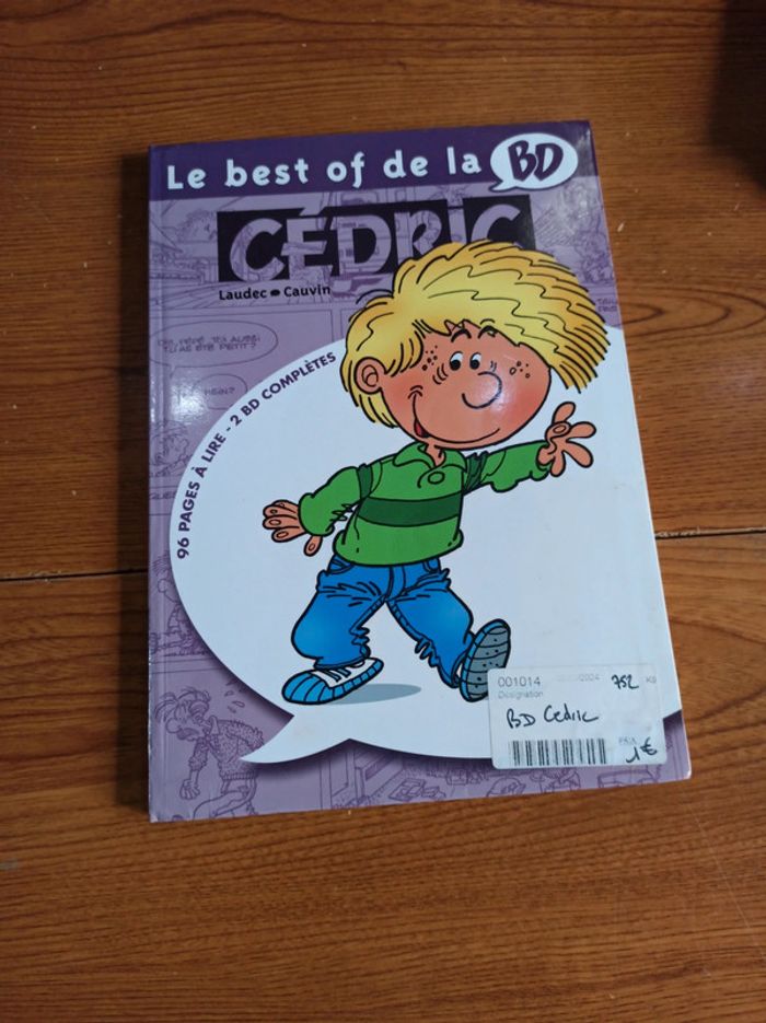 BD souple petit format Cédric