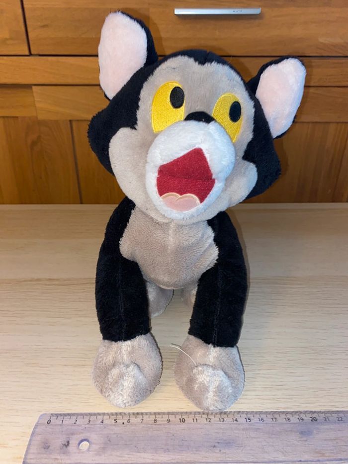 Peluche disney Disneyland Paris chat Pinocchio figaro plush - photo numéro 2