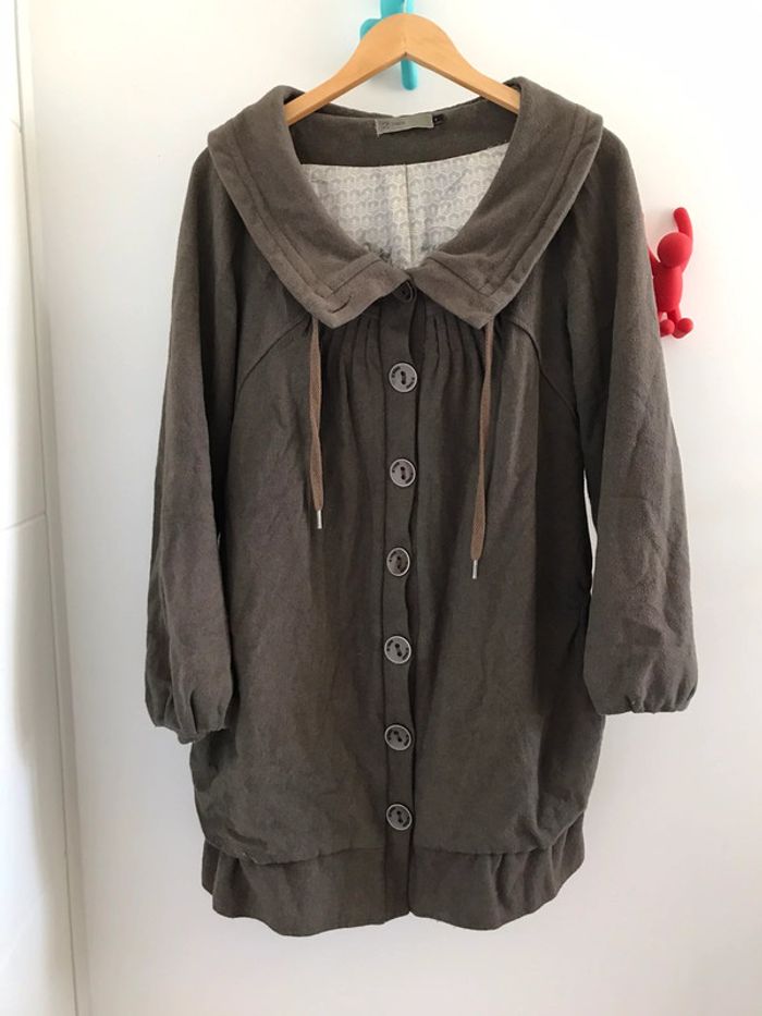 Manteau hiver  marron taille L
